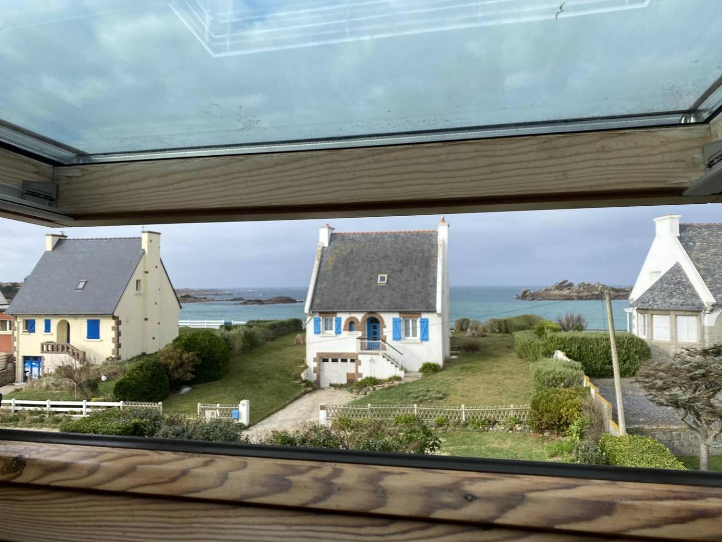 Maison 4 Personnes A 100M De La Plage De La Greve Rose A Tregastel - Ref 142 المظهر الخارجي الصورة
